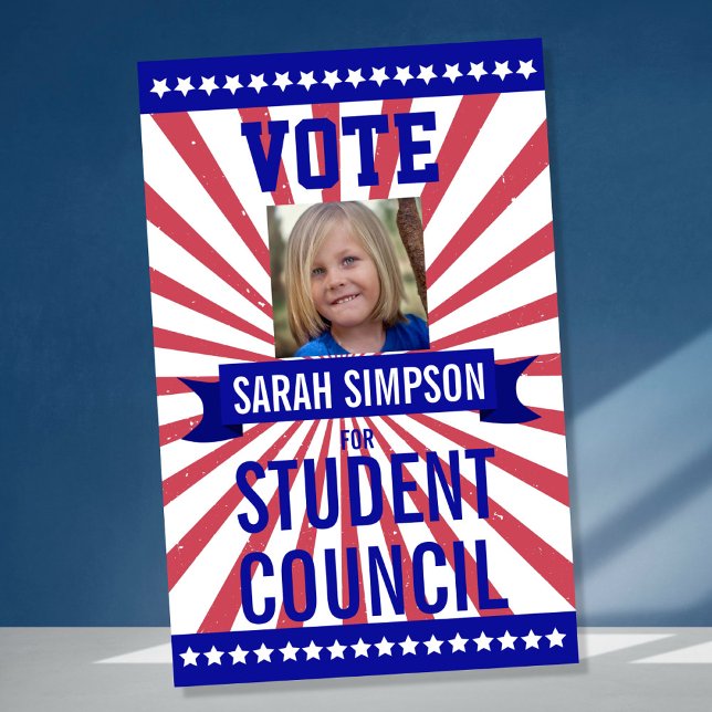 voting poster class president, student council (Creator Uploaded)