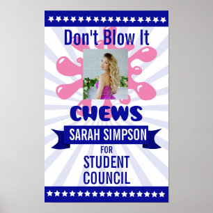 voting poster class president, student council 
