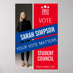 student election poster