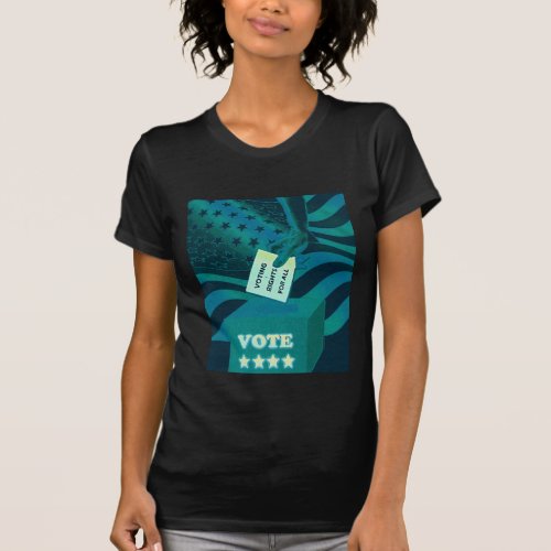 Voting Rights Ballot Hand T_Shirt