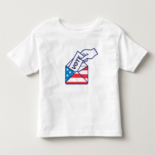 Voting T_Shirt Election Day Shirt for Toddlers