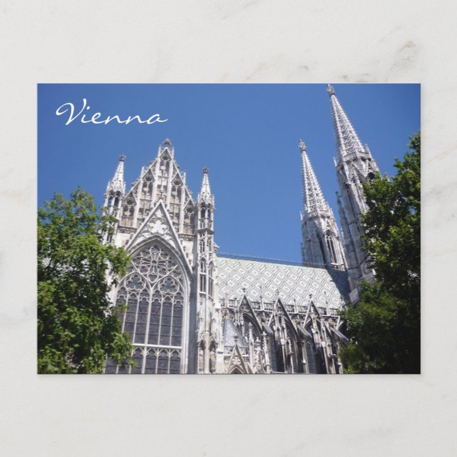 votiv vienna church postcard (Front)