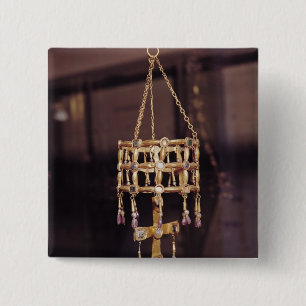Votive crown of a Visigoth king Button