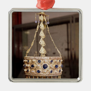 Votive crown of King Recesvinth Metal Ornament