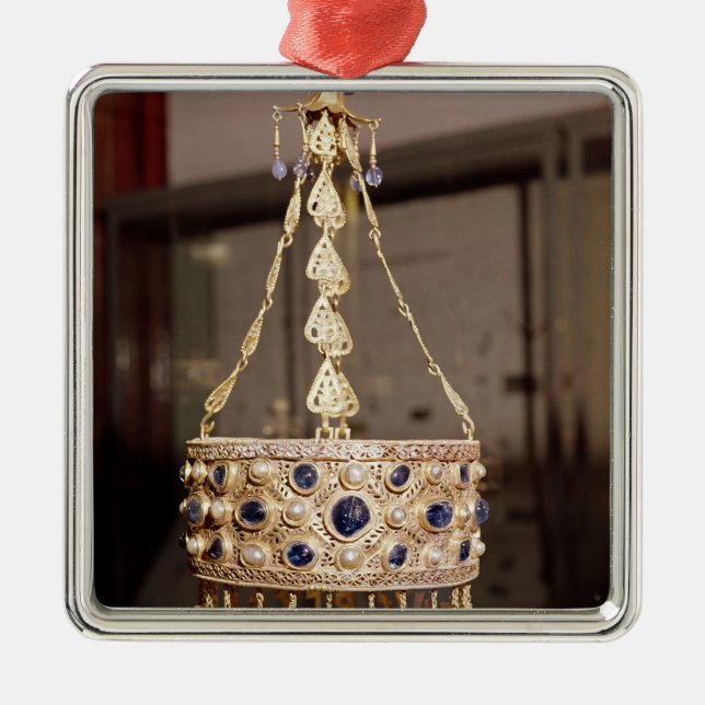 Votive crown of King Recesvinth Metal Ornament (Front)
