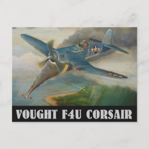 Vought F4U Corsair Postcard