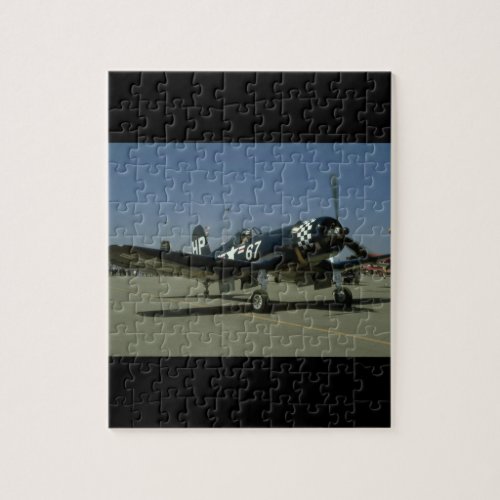 Vought F4U Corsair Right Front_WWII Planes Jigsaw Puzzle