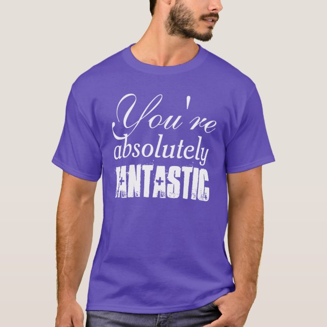 Vour own Texts, Sayings and Wisdoms T-Shirt (Front)
