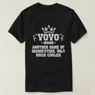 Vovo Definition Funny Meaning Cool Grandpa Gift T-Shirt