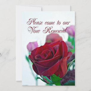 Vow Renewal invitation