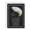 Vow Renewal White Lily on Black