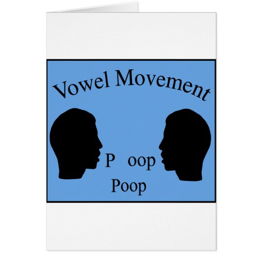 Vowel Movement - Blue Cards (Front)