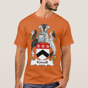 Vowell Coat of Arms Family Crest T-Shirt