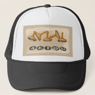 Vowels AEIOU English language Trucker Hat