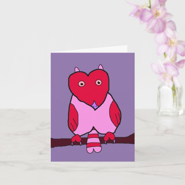 Vowlentine card (Orchid)