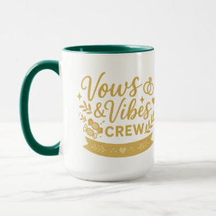 Vows & Vibes Crew Halloween Gifts Mug