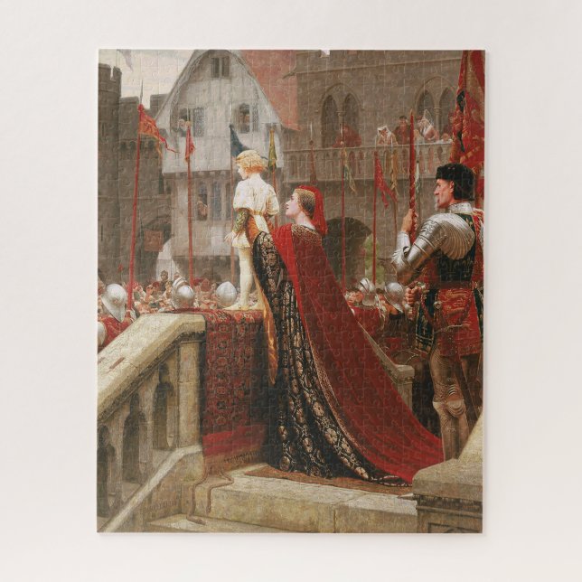 Vox Populi, c. 1904 by Edmund Blair Leighton Jigsaw Puzzle (Vertical)