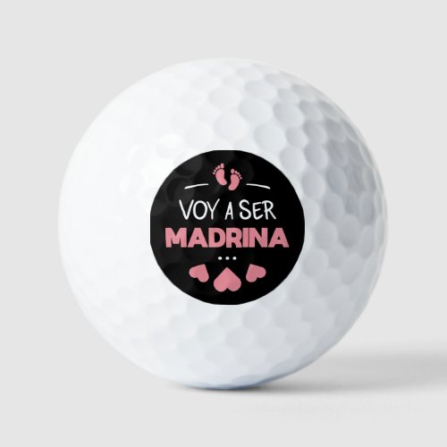 Voy a ser madrina golf balls