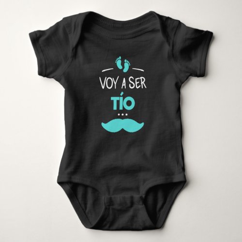 Voy a ser tio baby bodysuit