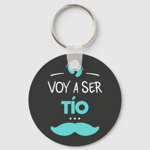 Voy a ser tio keychain