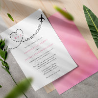 Voyage of Love Airplane Route Destination Wedding