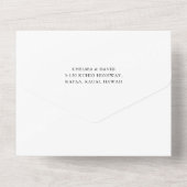 ©Voyage of Love/Cruise Ship/Destination Wedding All In One Invitation (Back)