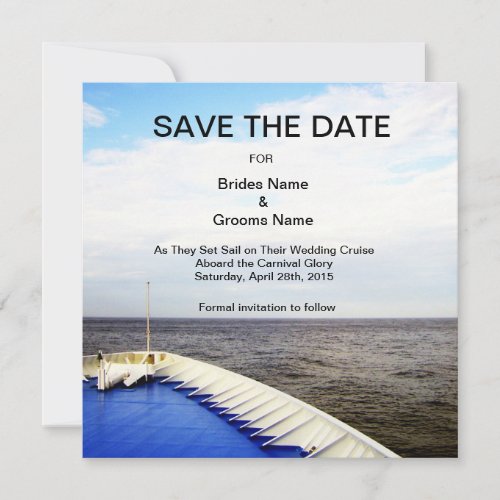 Voyage of Love l Cruise Ship Save The Date