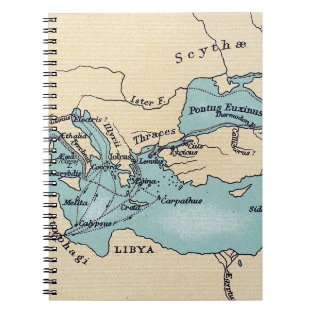 VOYAGE OF THE ARGONAUTS NOTEBOOK (Front)