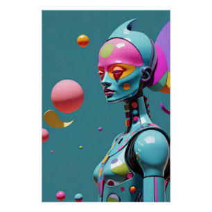 Voyage of the Mind in a Flicker of Fluorescent Poster