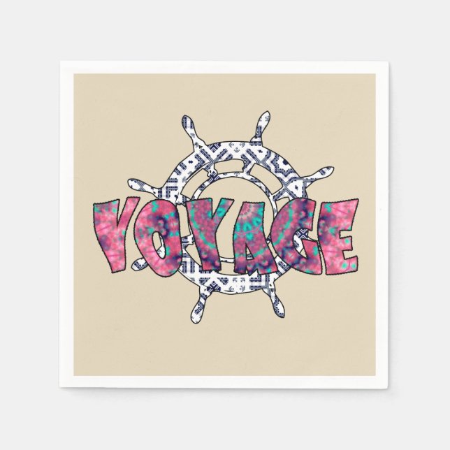 Voyage Paper Napkins (Front)