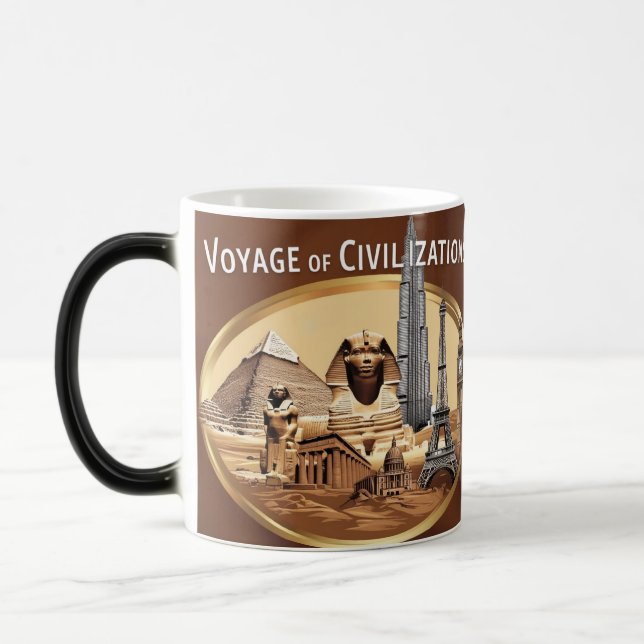 Voyage to Civilizations Mug (Left)