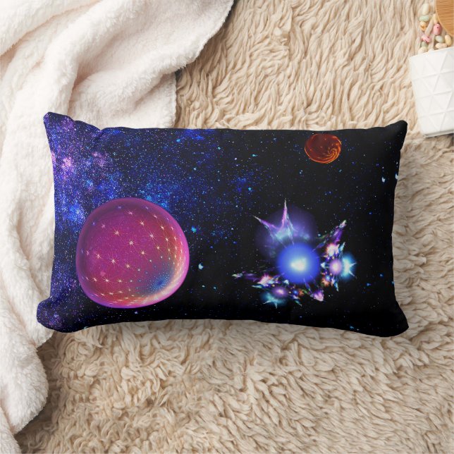 Voyage to Nzgrshdekl Lumbar Pillow (Blanket)