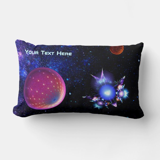 Voyage to Nzgrshdekl Lumbar Pillow (Front)