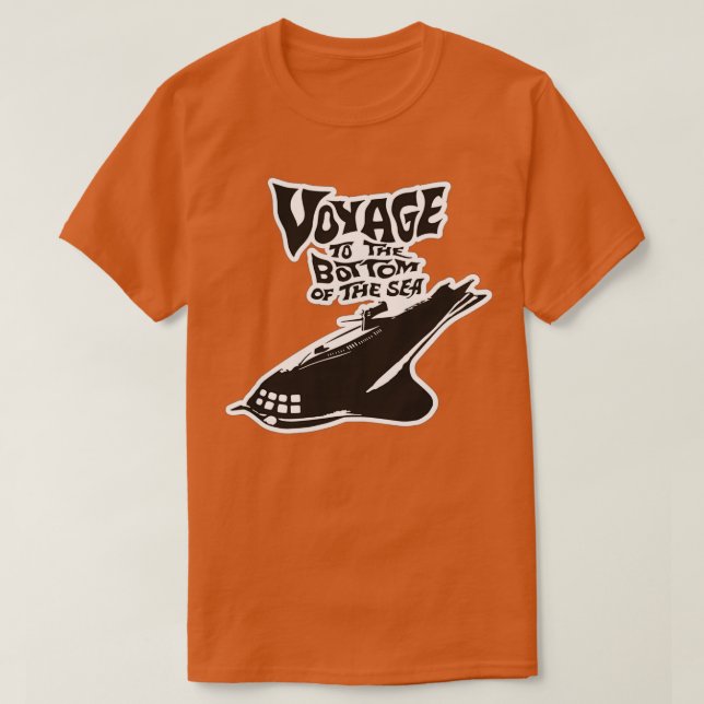 Voyage To The Botton of the Sea T-Shirt (Design Front)
