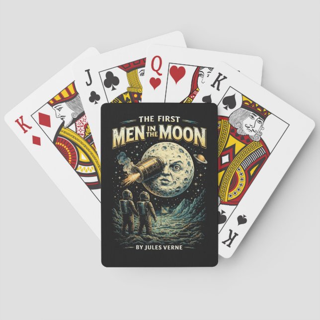 Voyage to the Moon Poker Cards (Back)