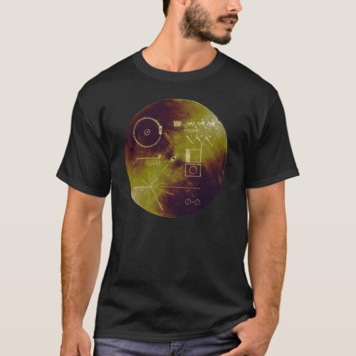 Voyager 1 and 2 Golden Record Sounds of Earth T_Shirt