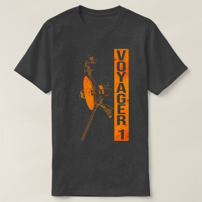 Voyager 1 Interstellar Space Probe14 T-Shirt (Design Front)