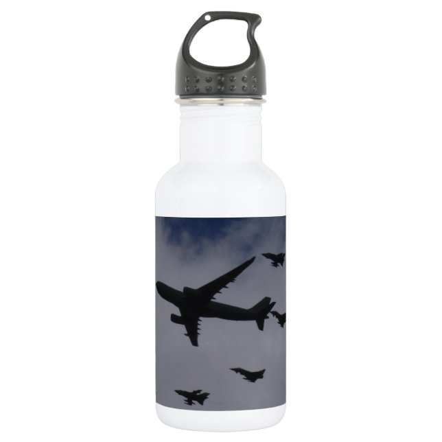 Voyager and Typhoons Water Bottle (Front)