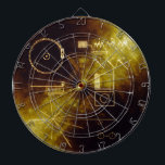 Voyager Golden Record Dart Board<br><div class="desc">Voyager Golden Record</div>
