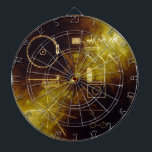 Voyager Golden Record Dart Board<br><div class="desc">Voyager Golden Record</div>