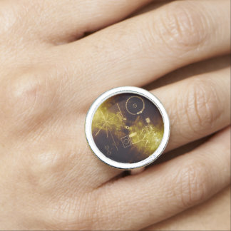 Voyager Golden Record Ring