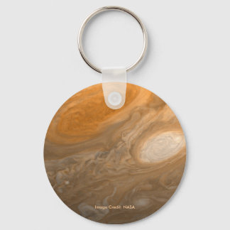Voyager I Views The Great Red Spot Keychain