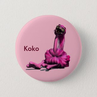 Voyager Mascot Button Collection - Koko