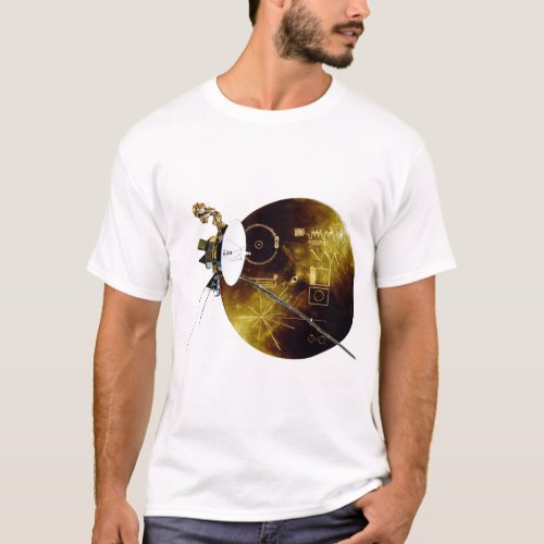 Voyager probe with record  T_Shirt