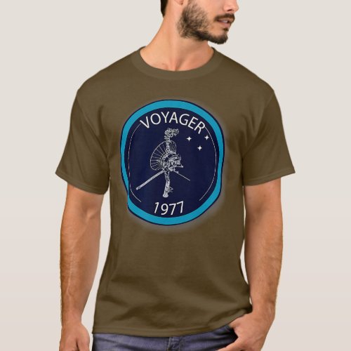 Voyager Satellite Probe 1977 Space  T_Shirt