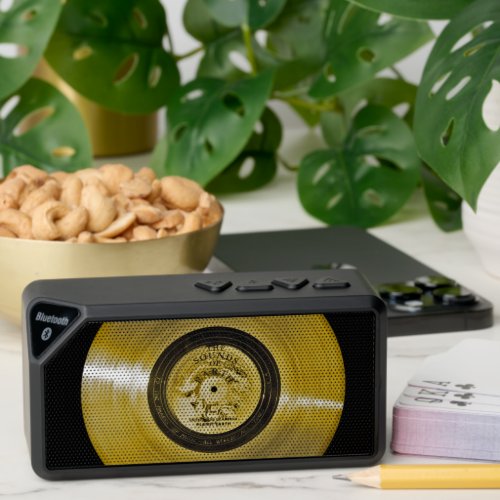 Voyager Spacecraft Golden Record Bluetooth Speaker