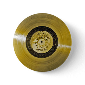 Voyager Spacecraft Golden Record Button