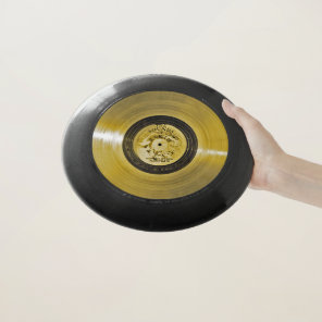 Voyager Spacecraft Golden Record Cover Wham-O Frisbee