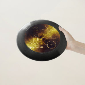 Voyager Spacecraft Golden Record Cover Wham-O Frisbee