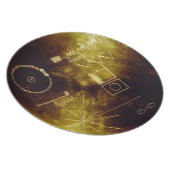 Voyager's Golden Record Melamine Plate (Right Side)